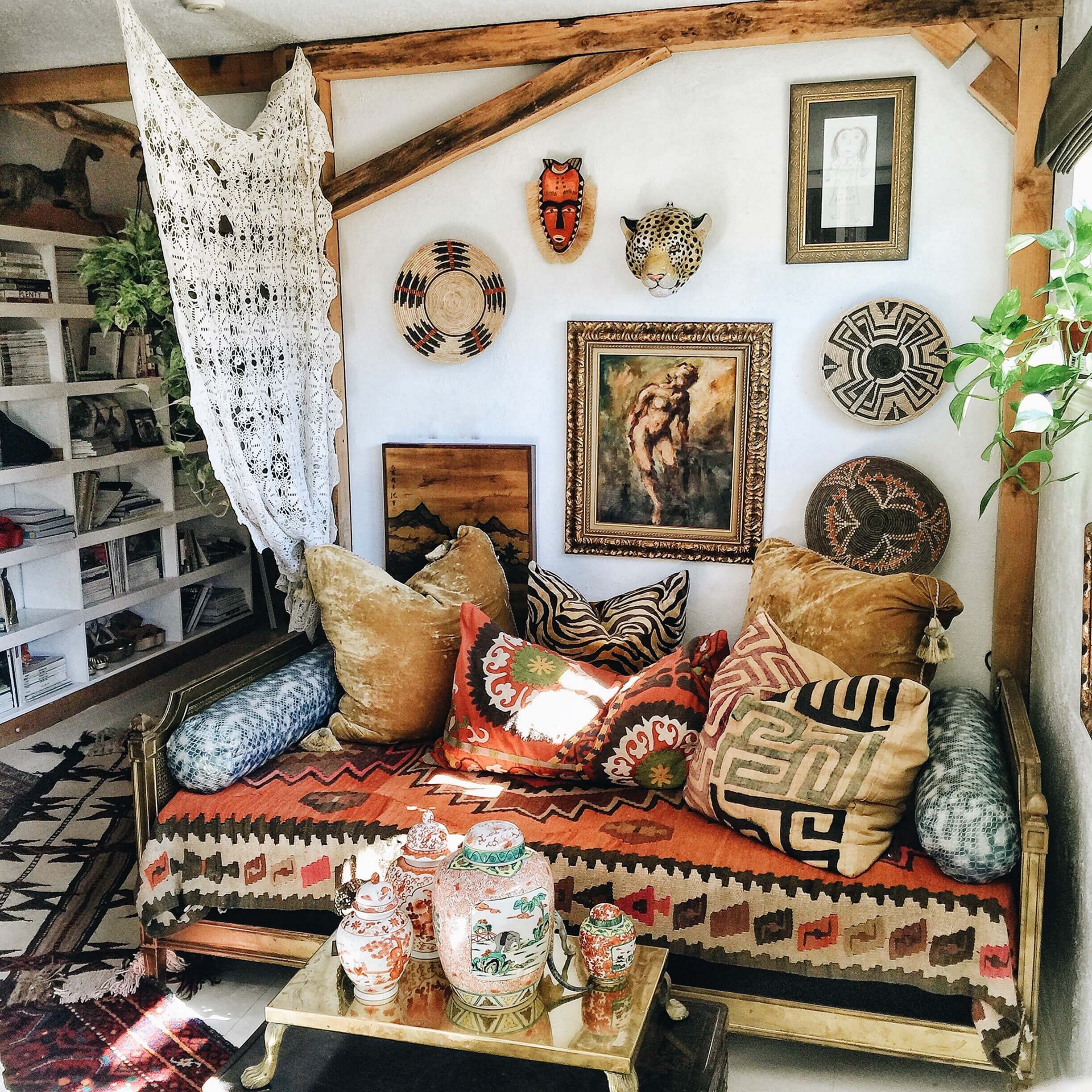 Good Bohemian Living Room Design From Q House