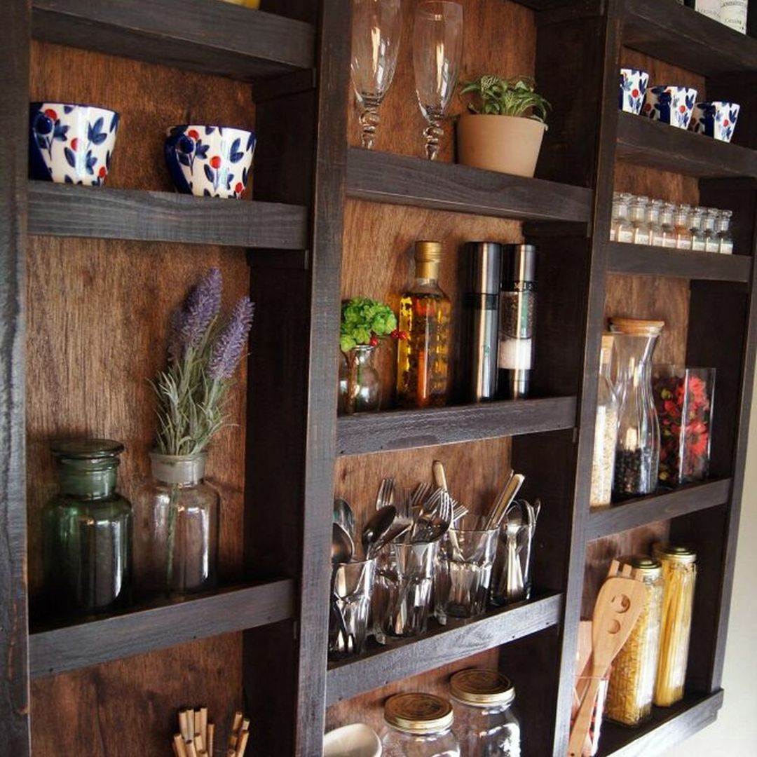 Kitchen Shelf DIY From Alltopcollections