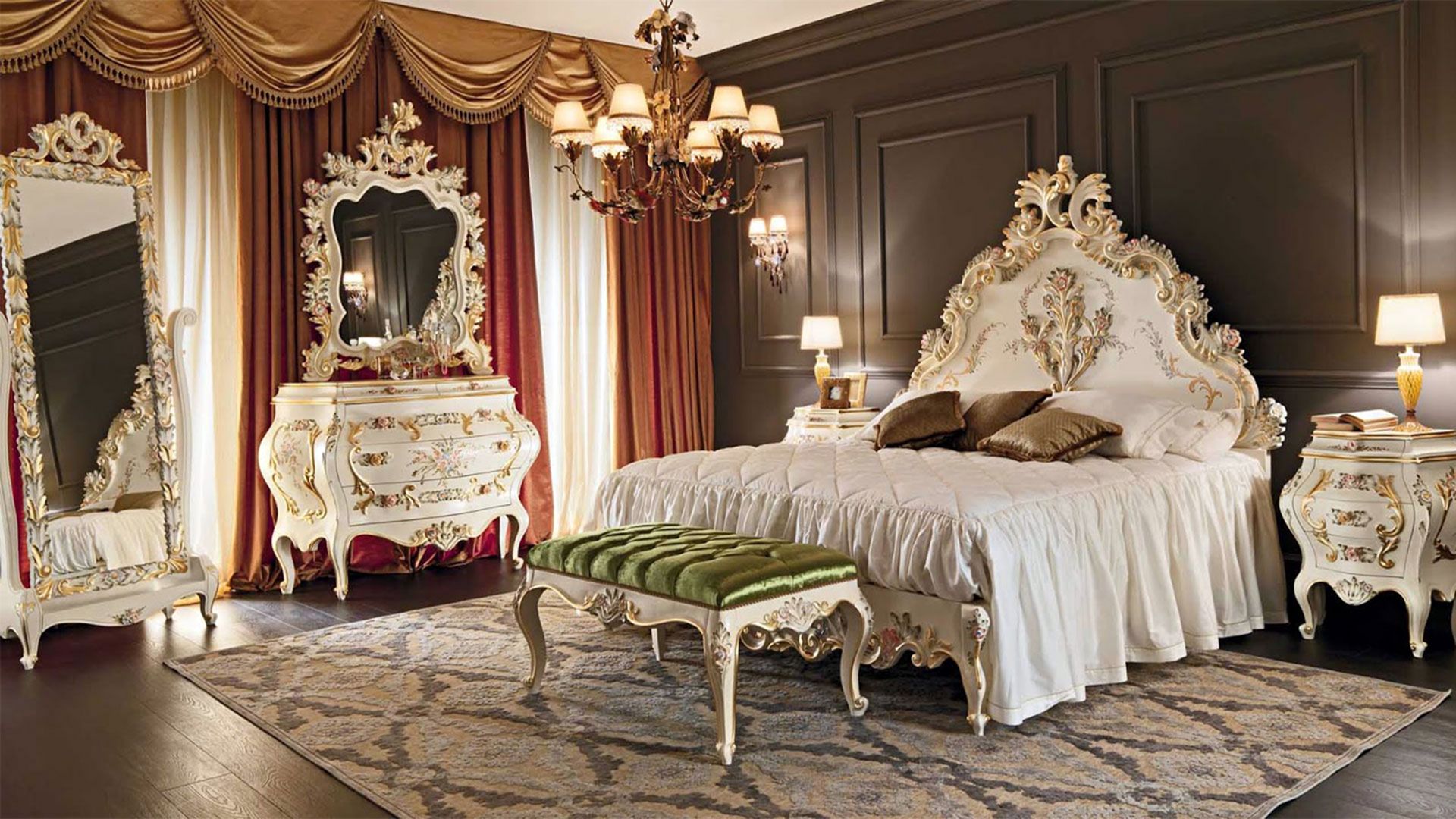 Baroque Bedroom Classic Furniture From Birchhilldam