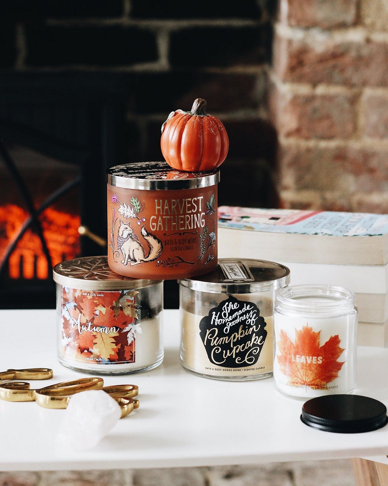 Bath And Body Works Collection Fall Candles From Pintsizedbeauty