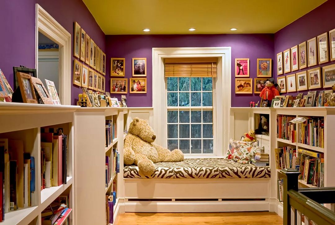 Book Storage In Playroom From Thespruce