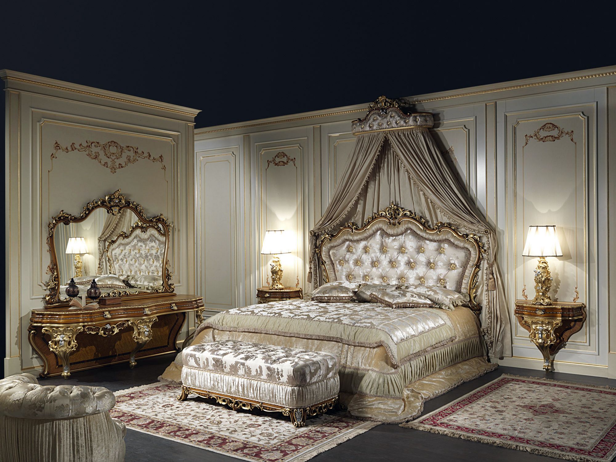 Classic Gold Bedroom From Vimercatimeda
