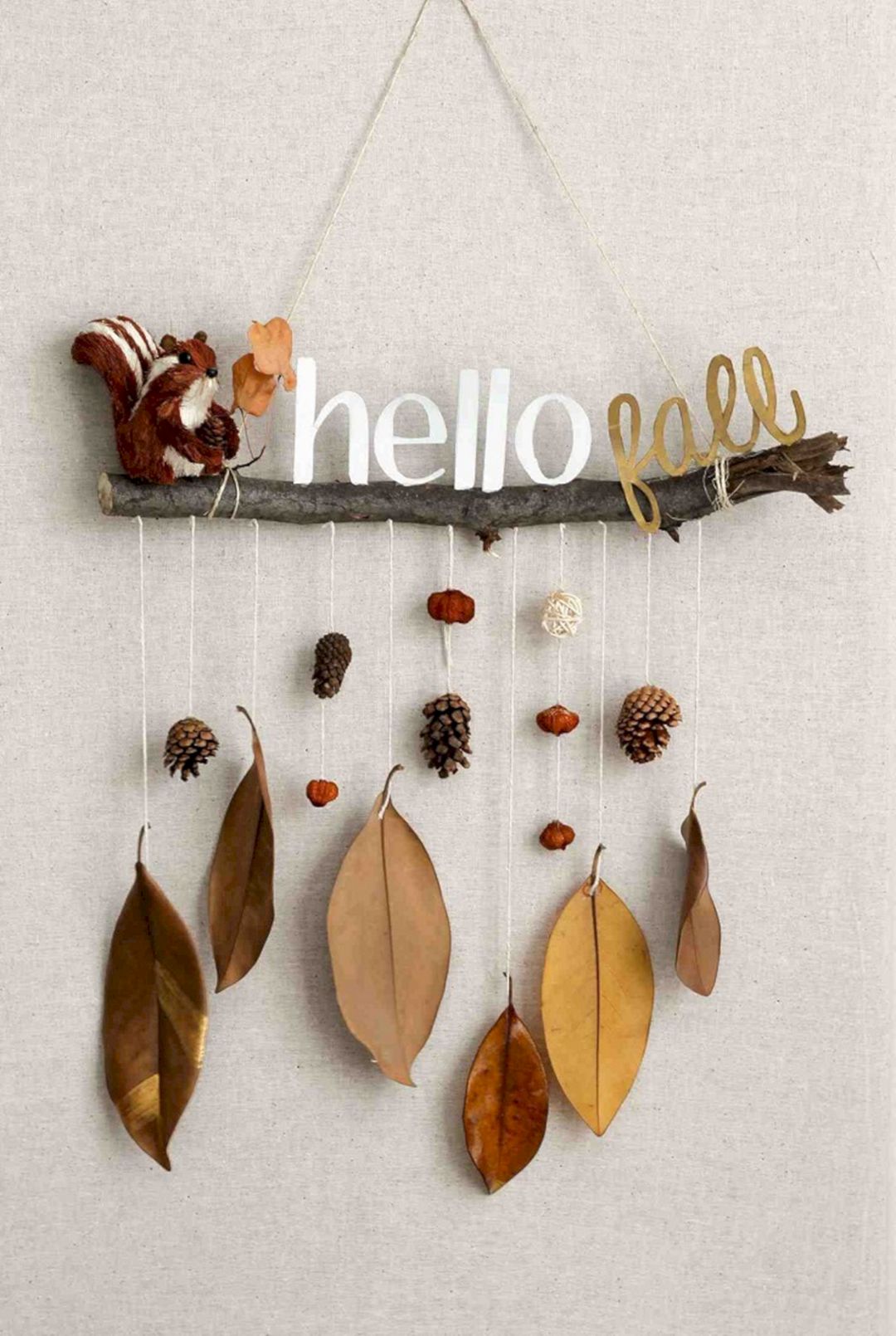DIY Autumn Sign From Topinspired