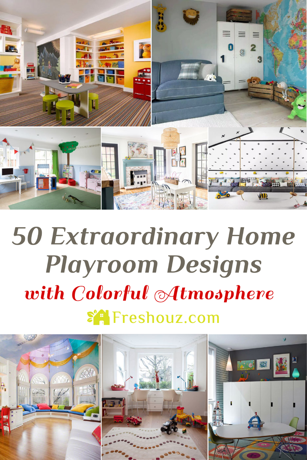 Extraordinary Home Playroom Designs