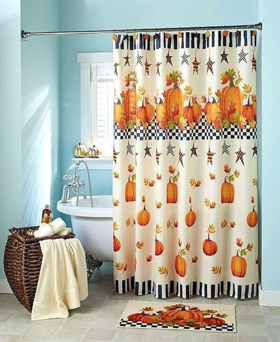 Fall Shower Curtain From Matchness