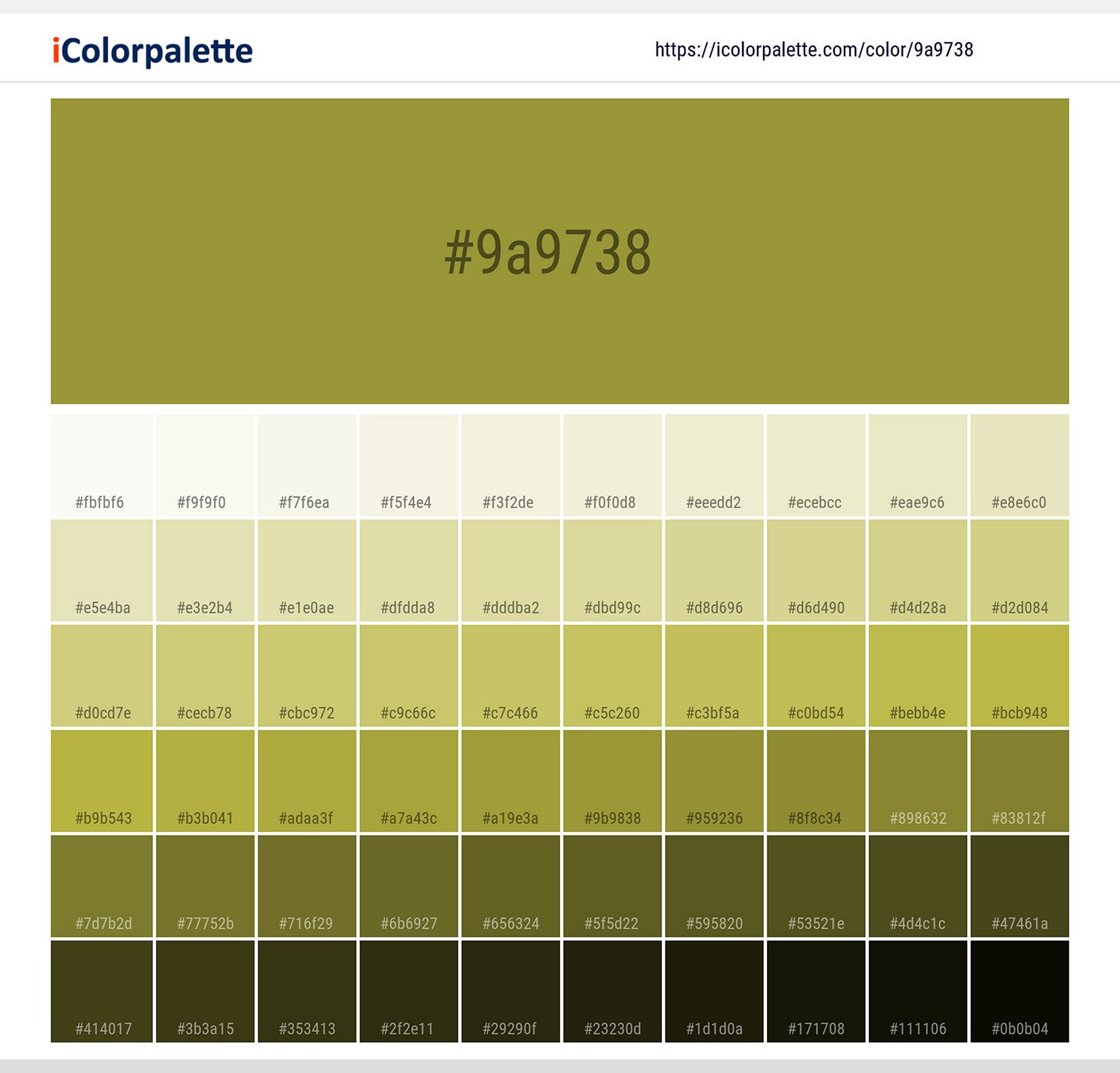Golden Lime Color From Icolorpalette