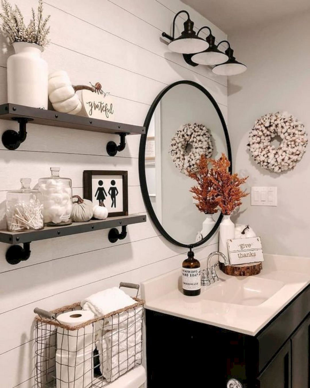 Gorgeous Fall Bathroom Decorating Ideas From Homyhomee