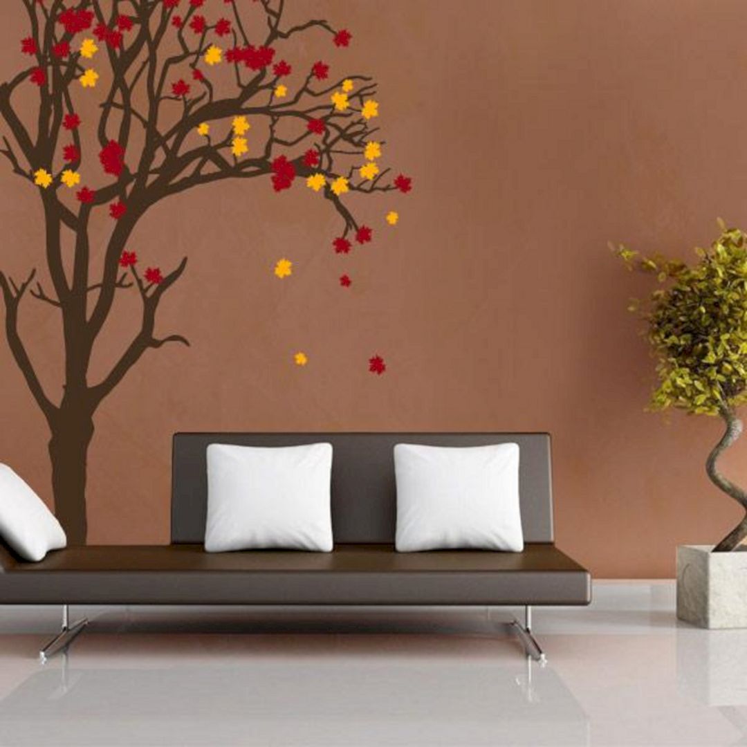 Autumn Tree Wall Decoration From Stickerforwall