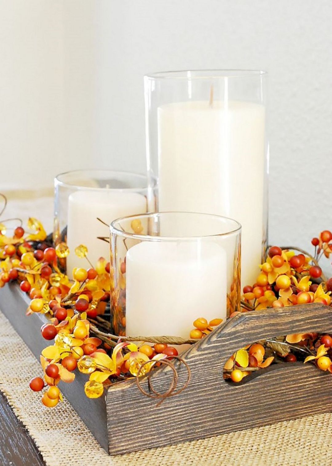Candles And Berries from Countryliving