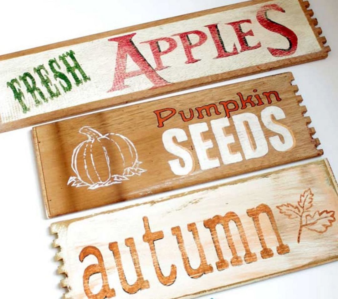 DIY Signs In Wall From Rustic Crafts