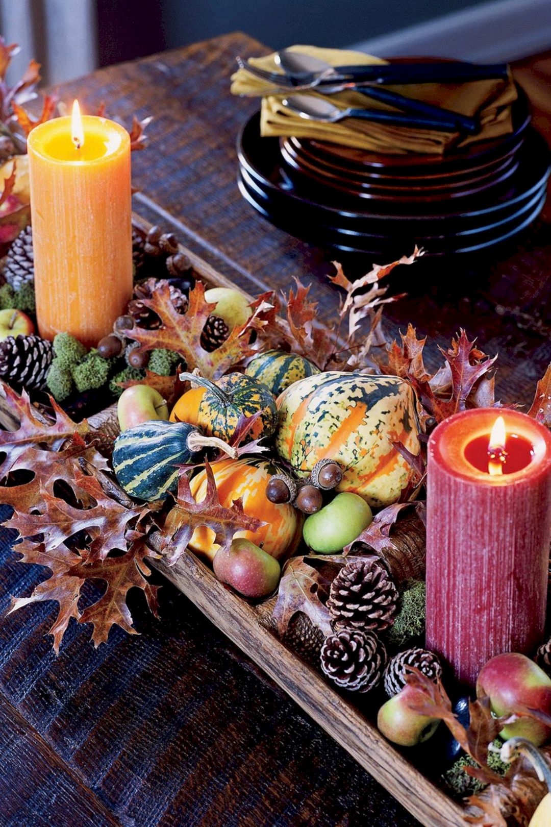 Harvest Themed Centerpiece from Countryliving