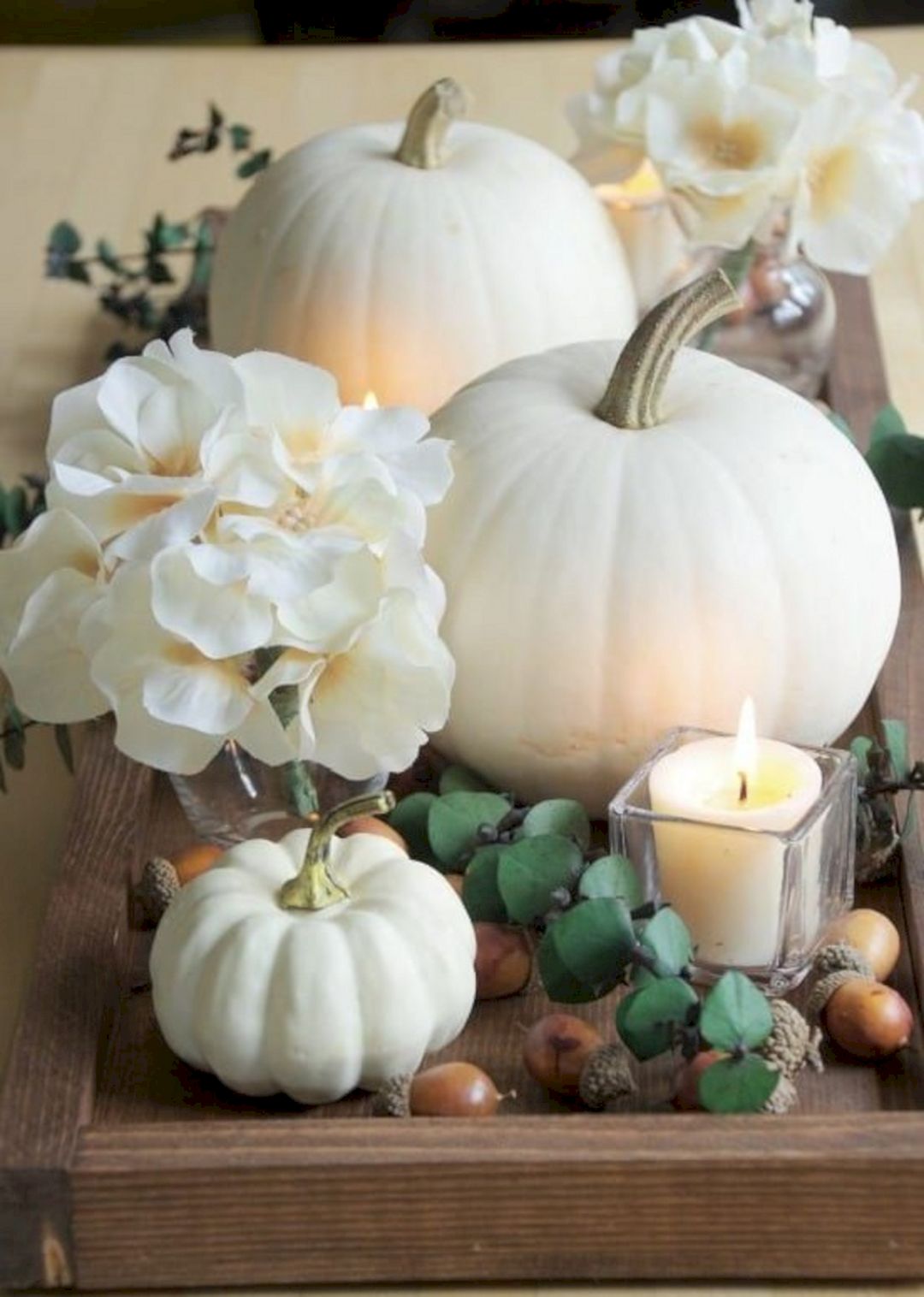 Neat And Natural Centerpiece from Countryliving