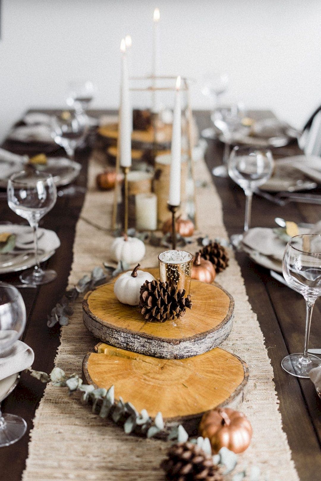 Simple Fall Thanksgiving Tablescape Decor From Joyfullygrowingblog