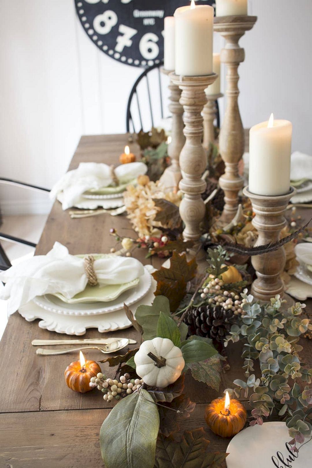 Table Decor For Thanksgiving From Joyfullygrowingblog