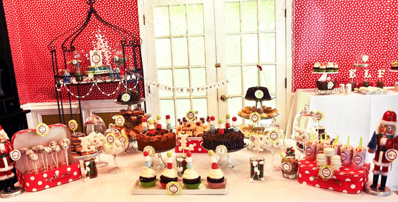 Christmas Birthday Party Luxury Buddy The Elf Themed Brunch Party By Deliciously Darling from Alltopcollections